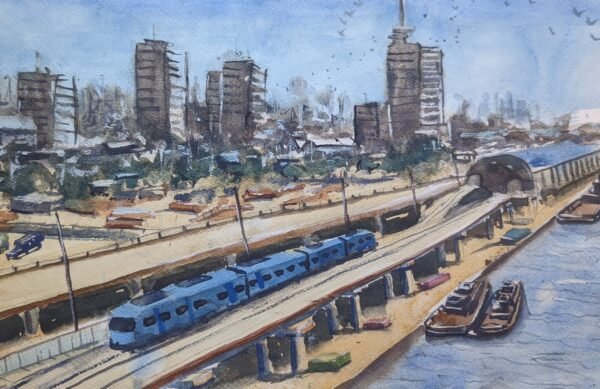 Blue line